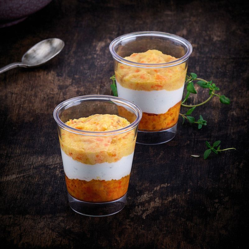 ✨ Verrine chèvre carotte butternut 4x40g