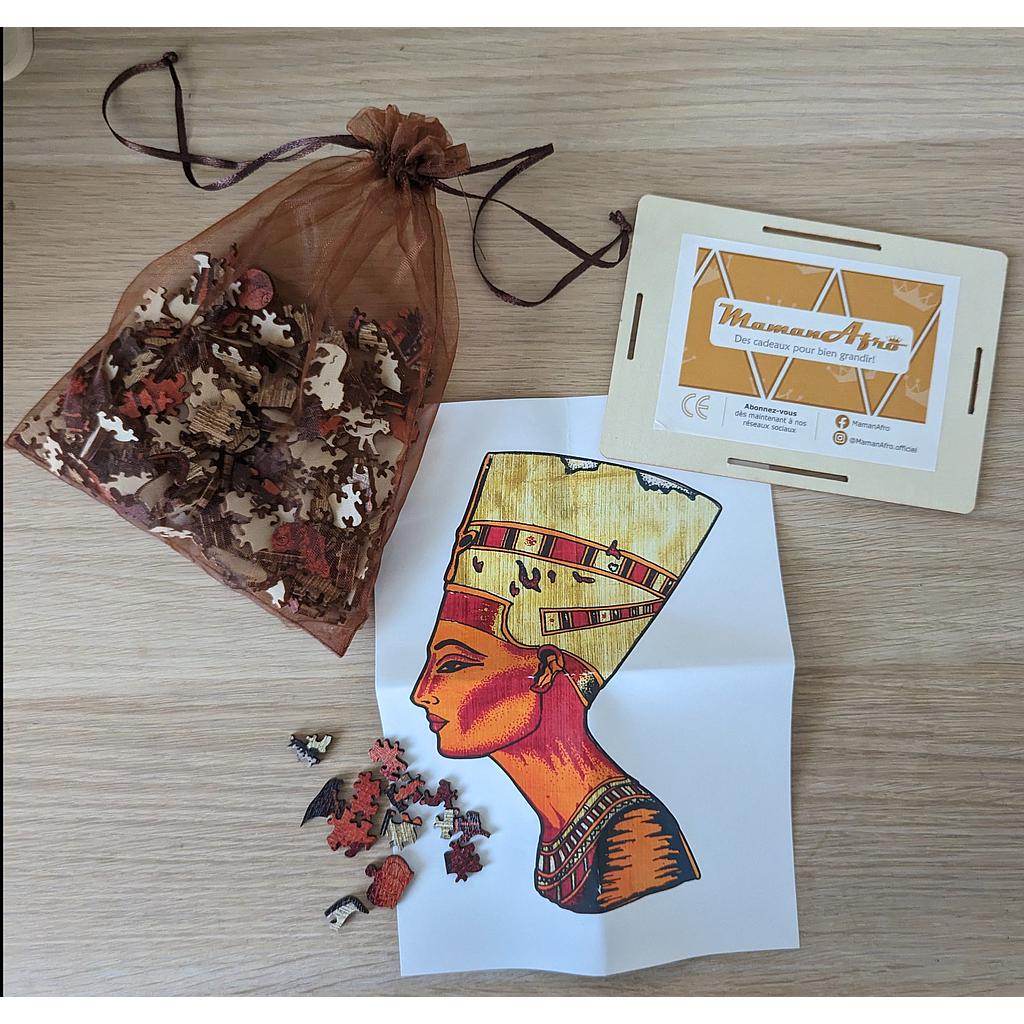 Puzzle en bois : Néfertiti