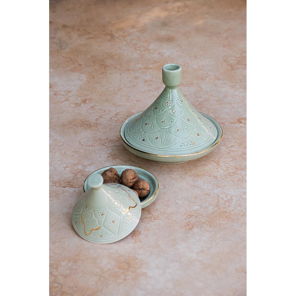 Tajine Empreinte mint gold