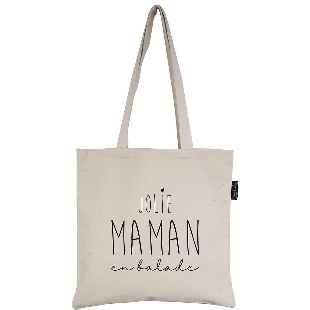 Tote-Bag écru Jolie maman