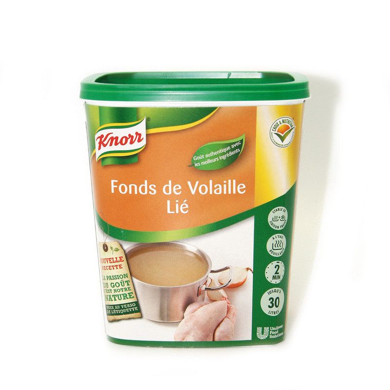 Fonds blanc de volaille déshydraté - 750g