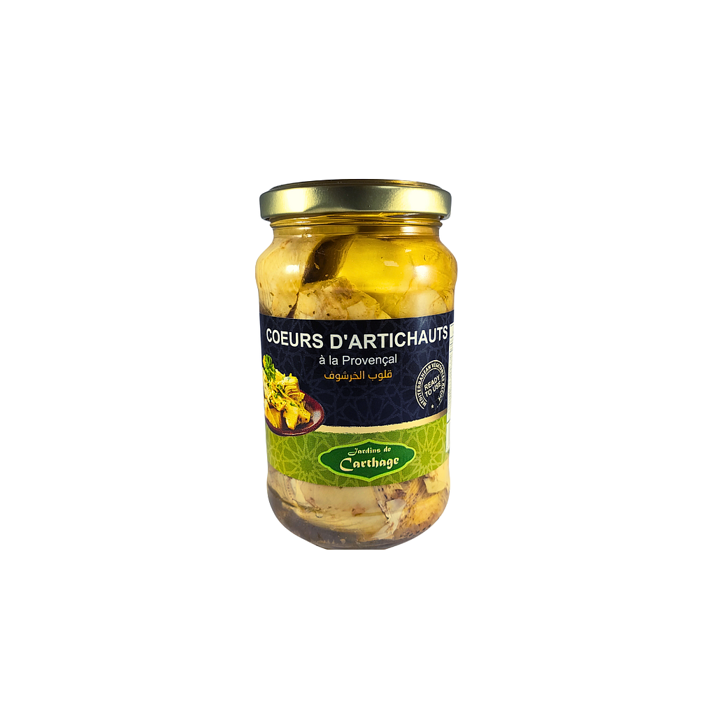 Coeur d'artichaut 350 gr  (Jardins de Carthage)
