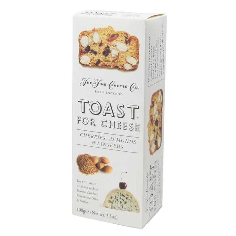 Toast For Cheese® cerises, amandes et graines de lin - 100g