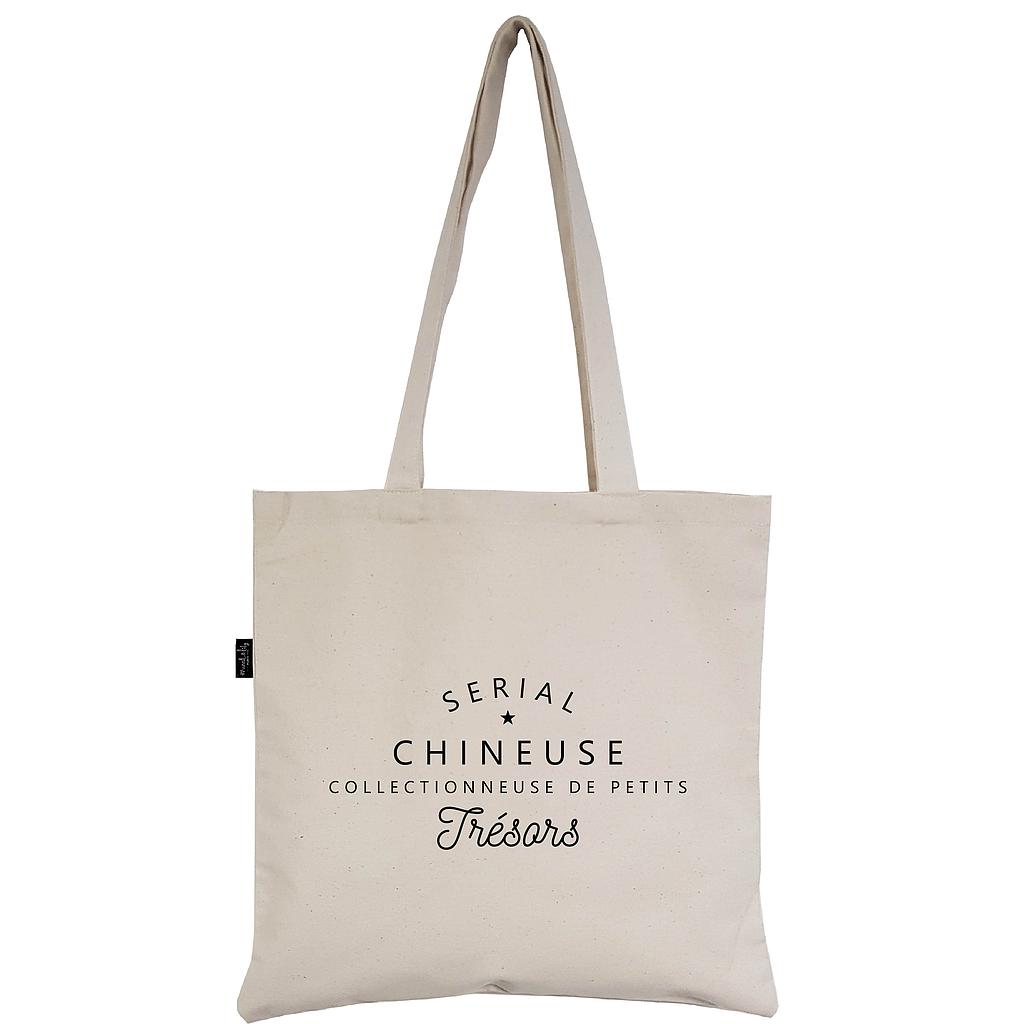 Tote-Bag écru Serial Chineuse