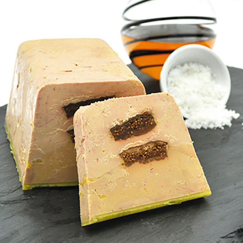 Gourmandise de foie gras de canard entier mi-cuit aux figues 10% - 330g