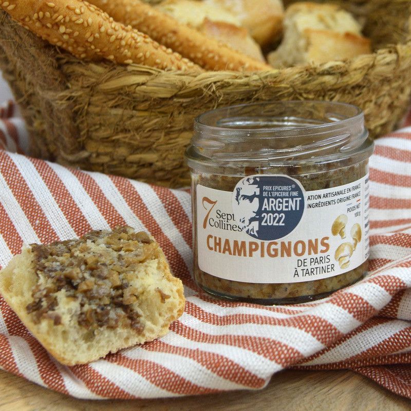 Champignons de Paris à tartiner - 100g